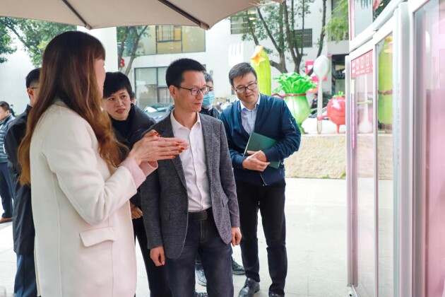 直击鲜场 | 温州市农业农村局一行莅临钱大妈总部视察指导工作