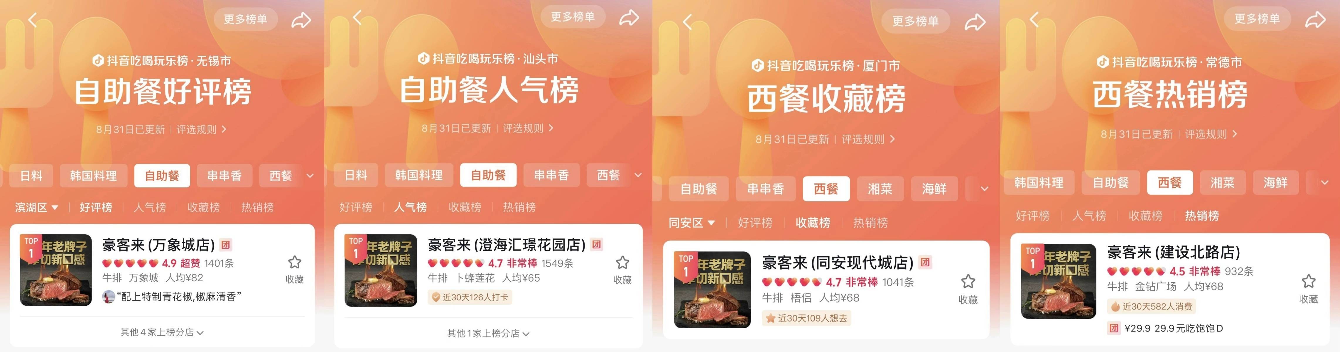 对话豪客来:抖音门店评分是新机会,越早入局越主动